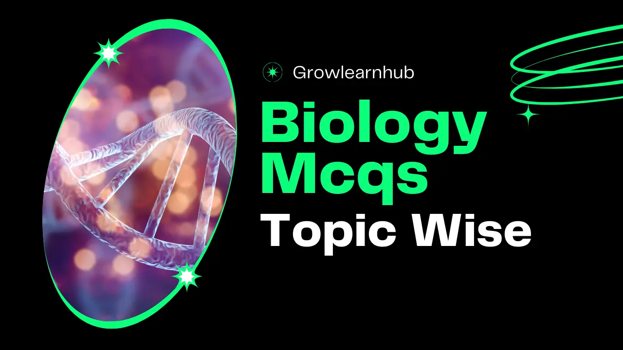 Biology Solved Mcqs Topic Wise